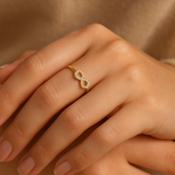 14K Gold Infiniti Ring