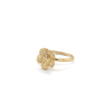14K Gold Hibiscus Flower Ring 🌺