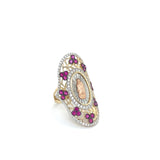 14K Gold Virgen de Guadalupe Ring