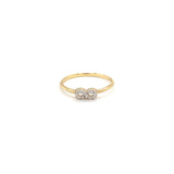 14K Gold Infiniti Ring
